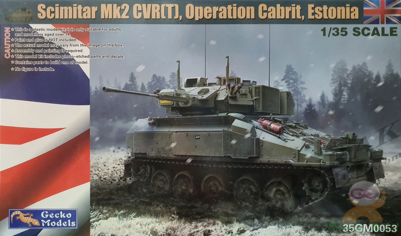 35GM0053 SCIMITAR MK2 CVR(T) OPERATION CABRIT, ESTONIA [1/35]