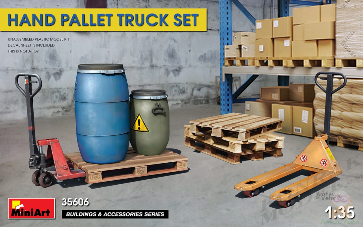 MI35606 HAND PALLET TRUCK SET 1/35