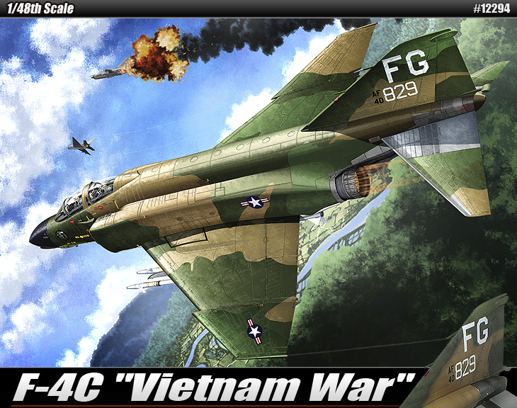 AC12294 USAF F-4C"VIETNAMESE WAR" 1/48