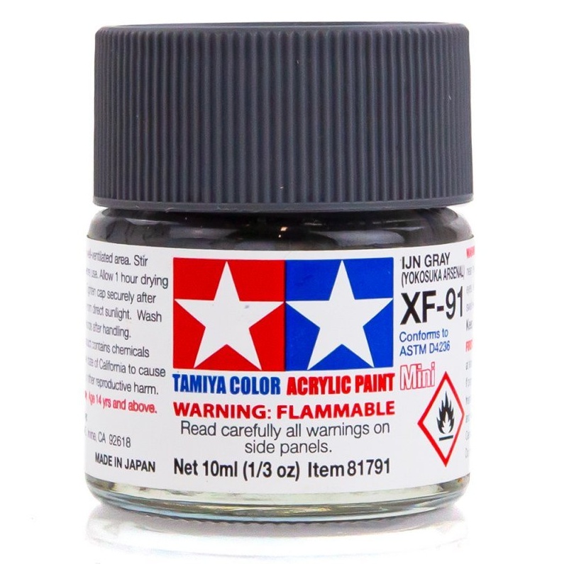 Acrylic XF91 IJN GRAY YOKOSUKA ARSENAL 10ml
