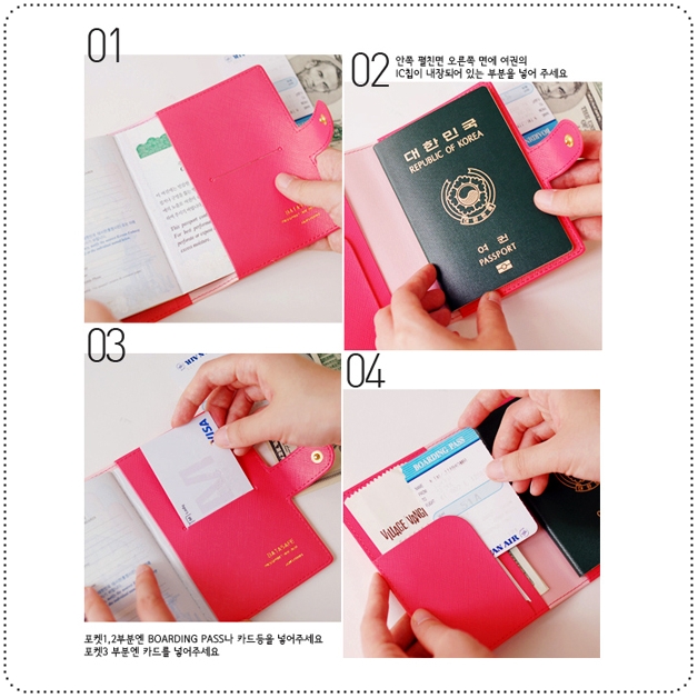 Ribbon Passport Holder