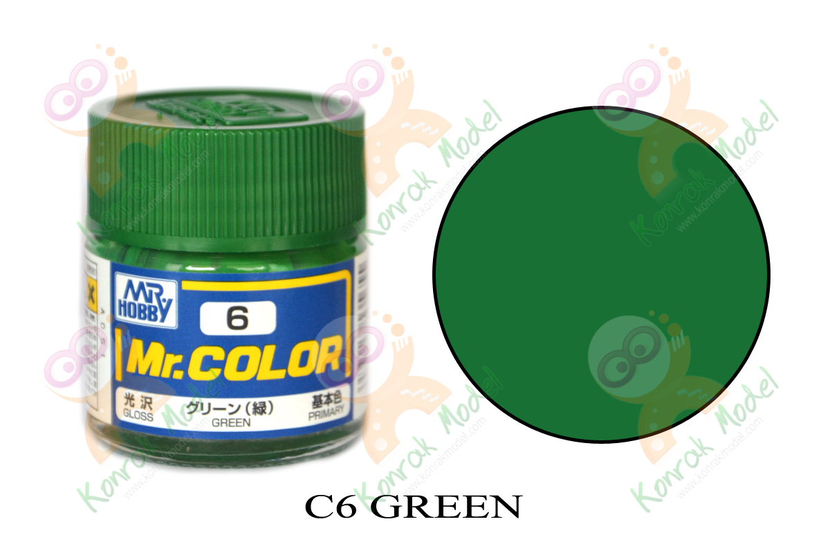 C6 Green Gloss 10ml