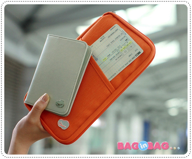 Travel Documents & Passport กระเป๋าเก็บเอกสารการเดินทาง