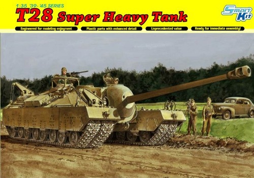 DRA6750 T-28 SUPER HEAVY TANK (1/35)