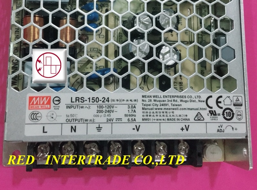 MEAN WELL LRS-150-24 SWITCHING POWER SUPPLY
