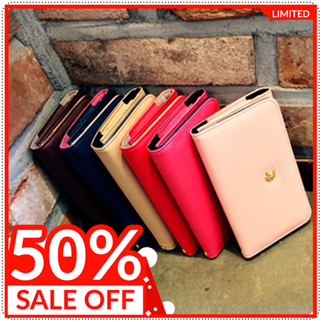 ลด 50% AMI MULTI POUCH กระเป๋าสตางค์ใส่มือถือรุ่นใหญ่ for Galaxy Note2