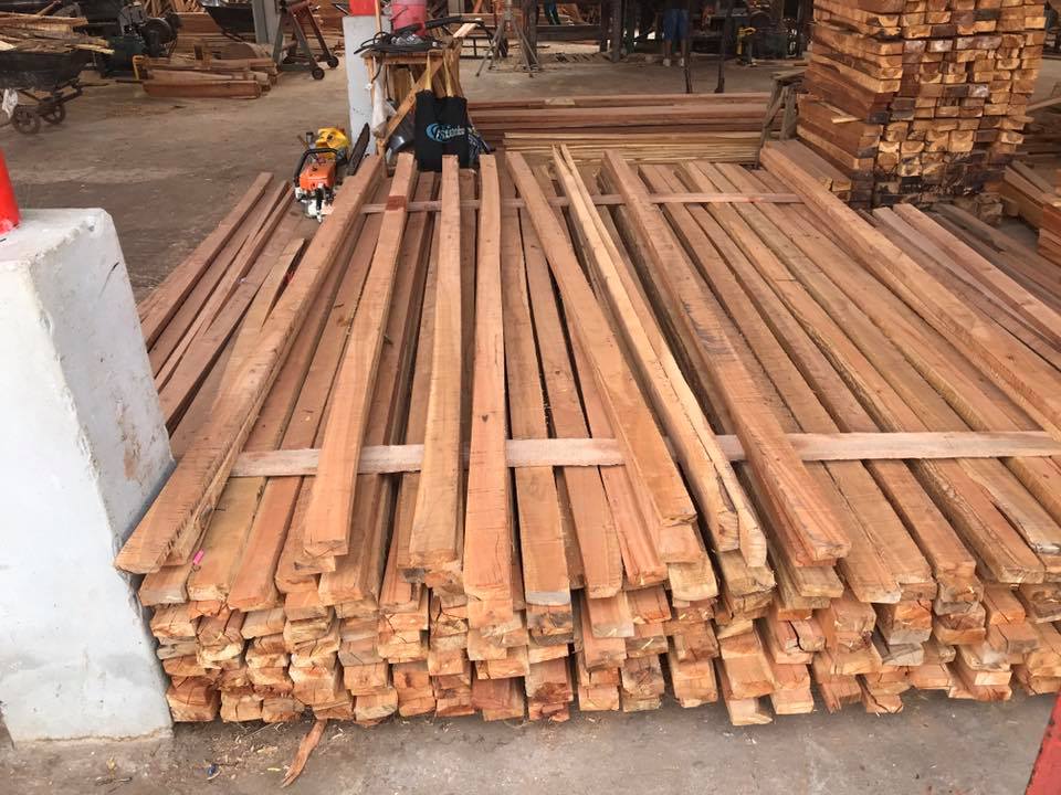 ( รหัส A5-เรียบ ) ศาลา ไม้สัก หลังคาสีขาวชั้นเดียว / ขนาด 2.00x2.00x3.00 เมตร