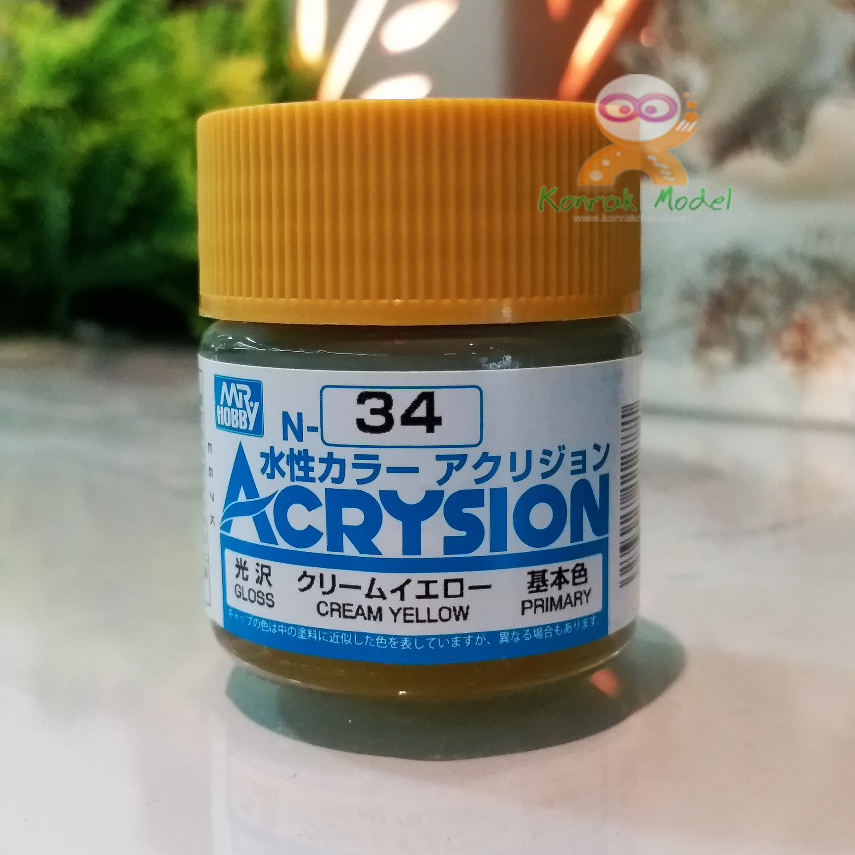 N34 CREAM YELLOW (Gloss) 10ml