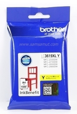 LC-3619XL Y หมึกเติม สีเหลือง ขนาด XL สำหรับเครื่องพิมพ์ Brother MFC-J2330DW
