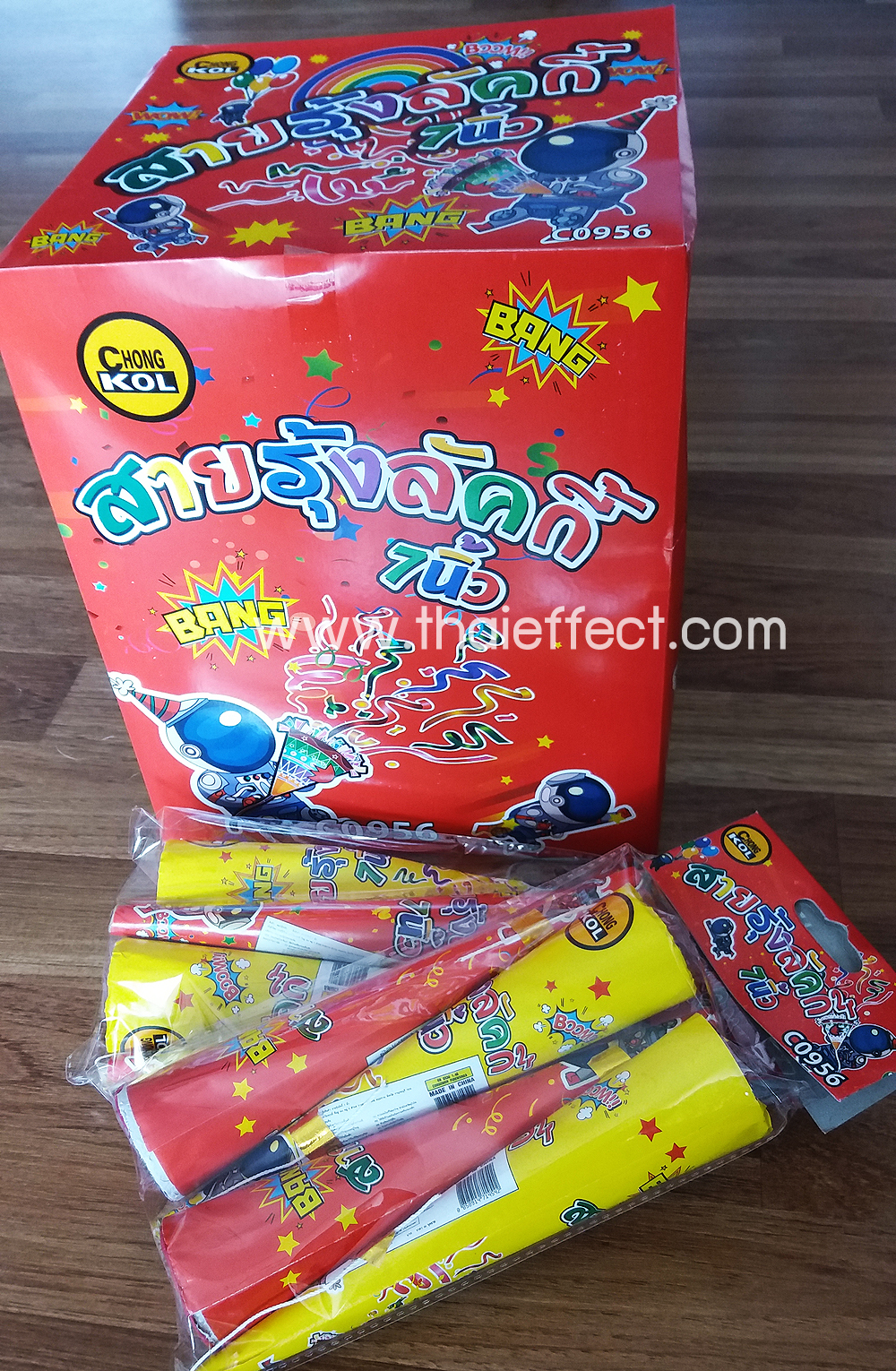 พลุดึง 7 นิ้ว 48 ชิ้น