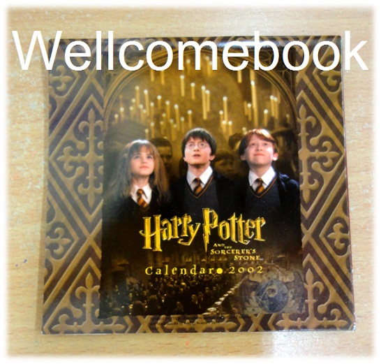 ปฎิทิน 2002 ลายภาพยนตร์เรื่อง "Harry Potter and The Sorcerer's Stone"