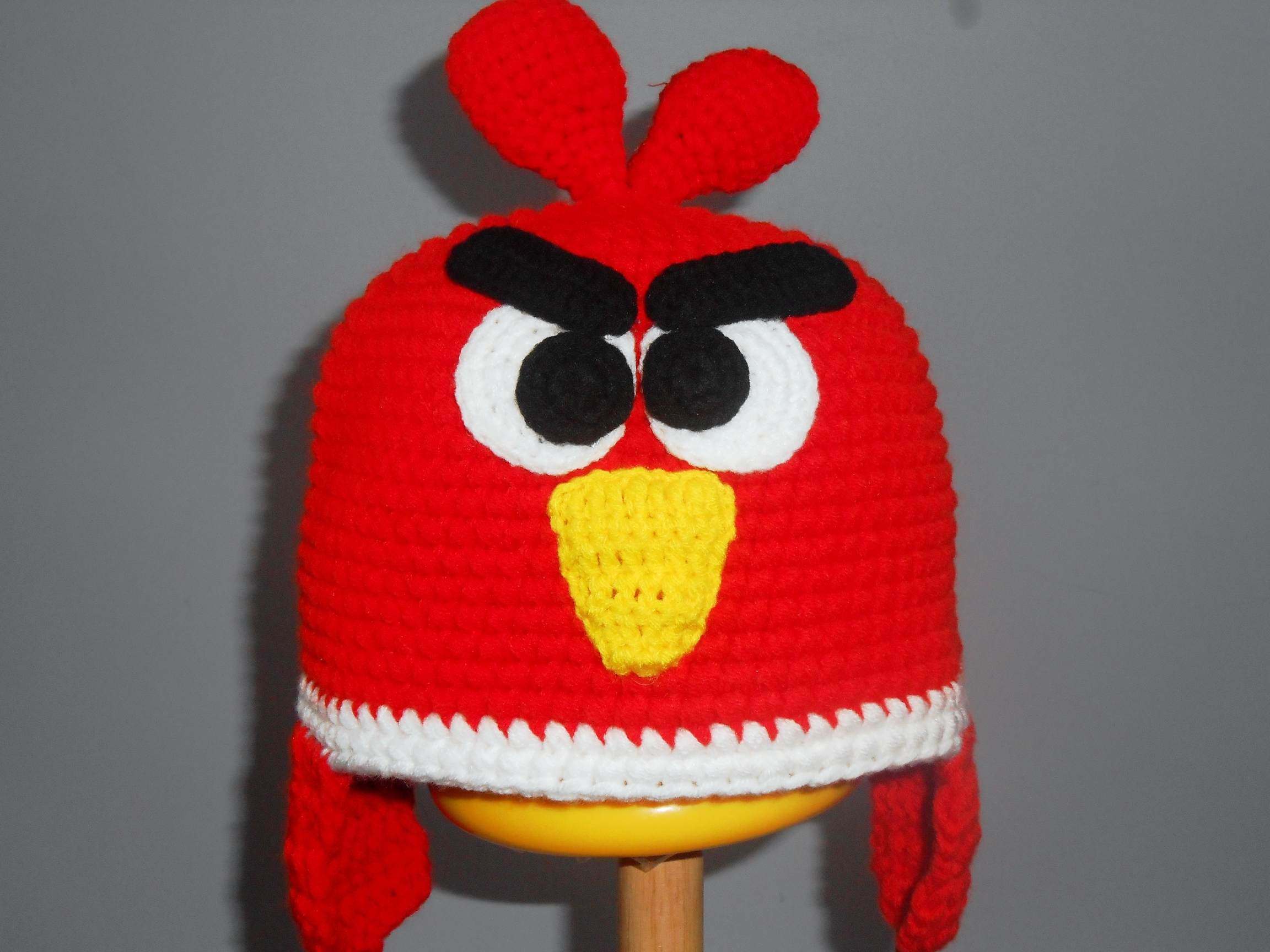 หมวก Angrybird ปิดหูสีแดง