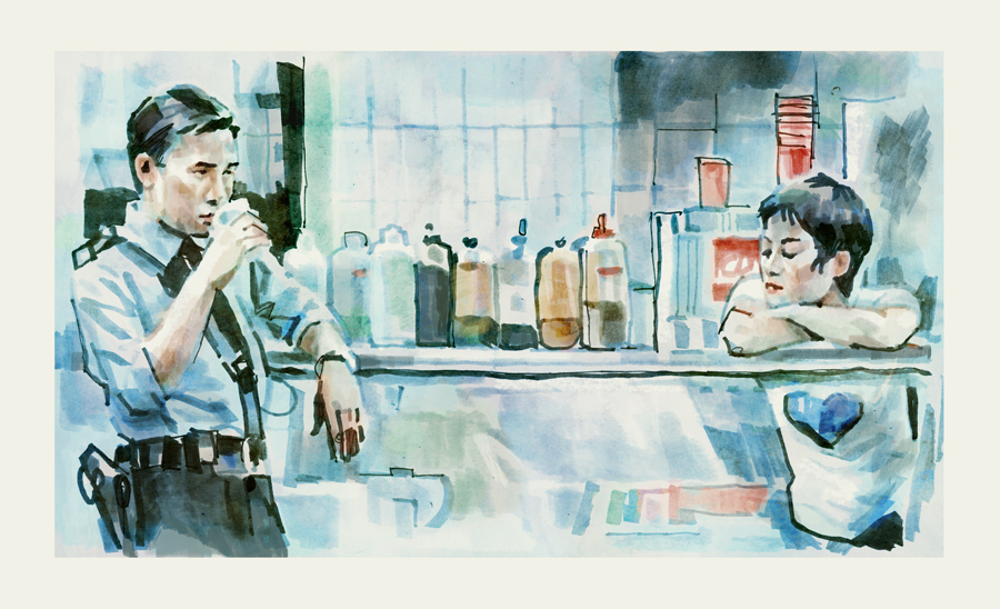 ผู้หญิงผมทองฟัดหัวใจโลกตะลึง Chungking.Express.(1994.) เหลียงเฉาเหว่ย, บรรยายไทย