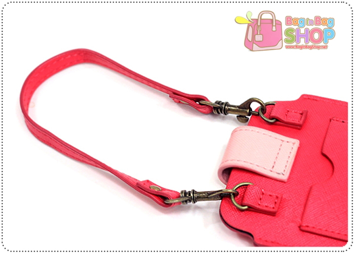 Two Strap Phone Case กระเป๋าใส่ IPhone แบบหนังเรียบ