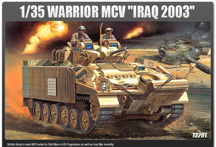 AC13201 WARRIOR MCV [IRAQ 2003] 1/35