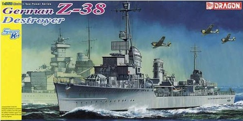 DRA1049 GERMAN Z-38 DESTROYER (1/350)