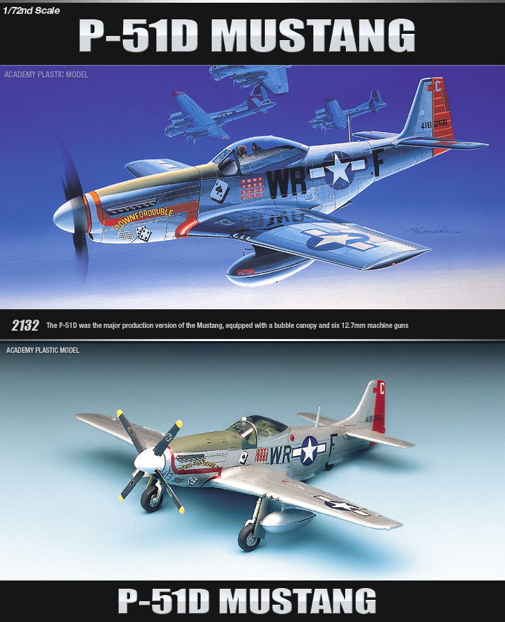 AC12485 P-51D MUSTANG (1/72)