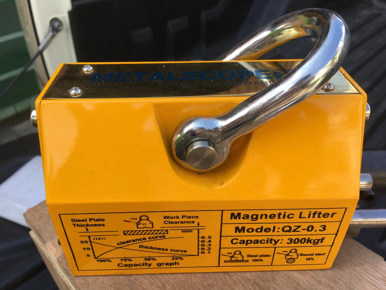 แม่เหล็กยกงาน/ Magnetic Lifter QZ-0.3