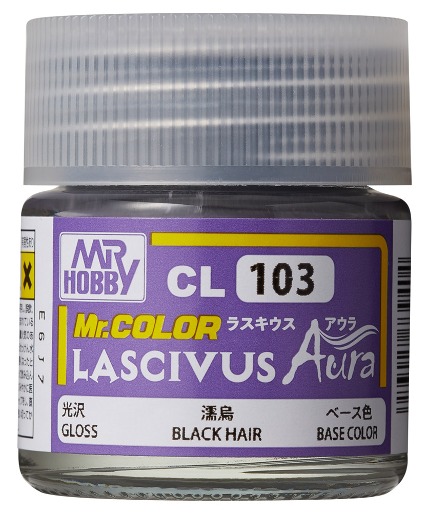 CL103 LASCIVUS Aura Wetness Black Hair10M