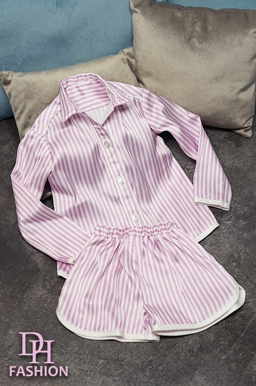 [PRE-ORDER] SD/DD PINK STRIPE PYJAMA