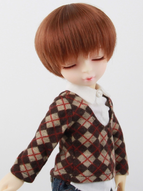 [WIG 6-7"] FMD-S1096 COCO BROWN