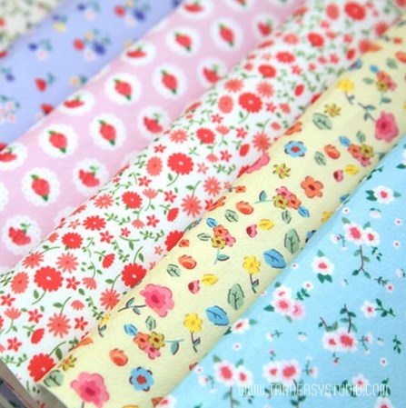 Felt : ลาย Memories of Springtime มี 8 ลาย ขนาด 42x30 cm/ชิ้น (พร้อมส่ง)