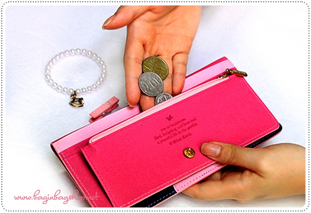 ลด 50% Hello Happiness Slim Wallet