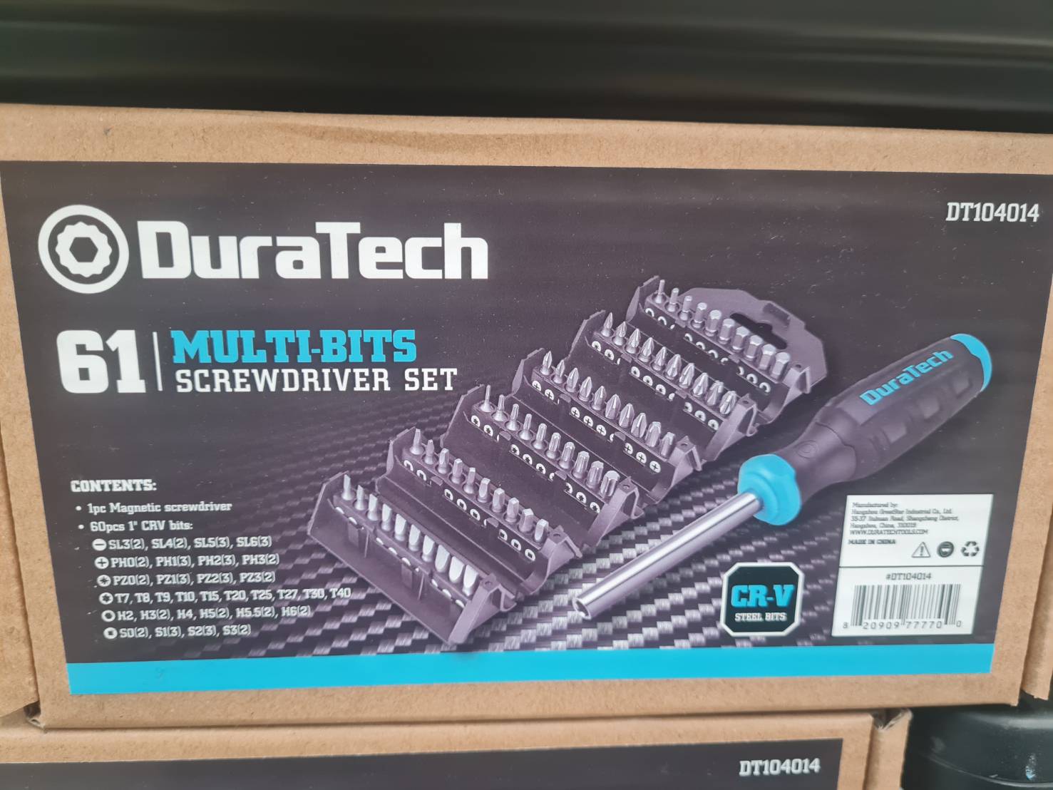 ชุดไขควงแม่เหล็ก พร้อมดอก 61 หัว DURATECH
