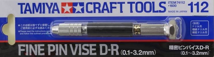 TA74112 Fine Pin Vise (0.1-3.2mm)