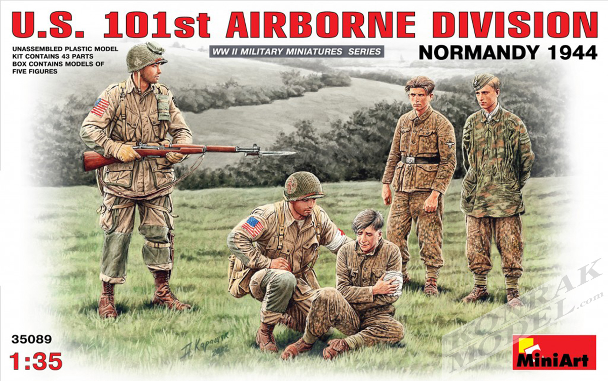 MI35089 U.S. 101st AIRBORNE DIVISION (NORMANDY 1944) 1/35