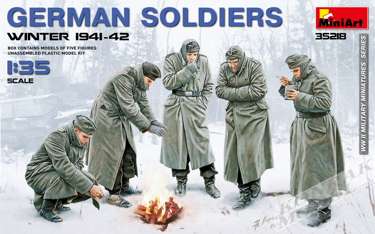 MI35218 GERMAN SOLDIERS (WINTER 1941-42) 1/35
