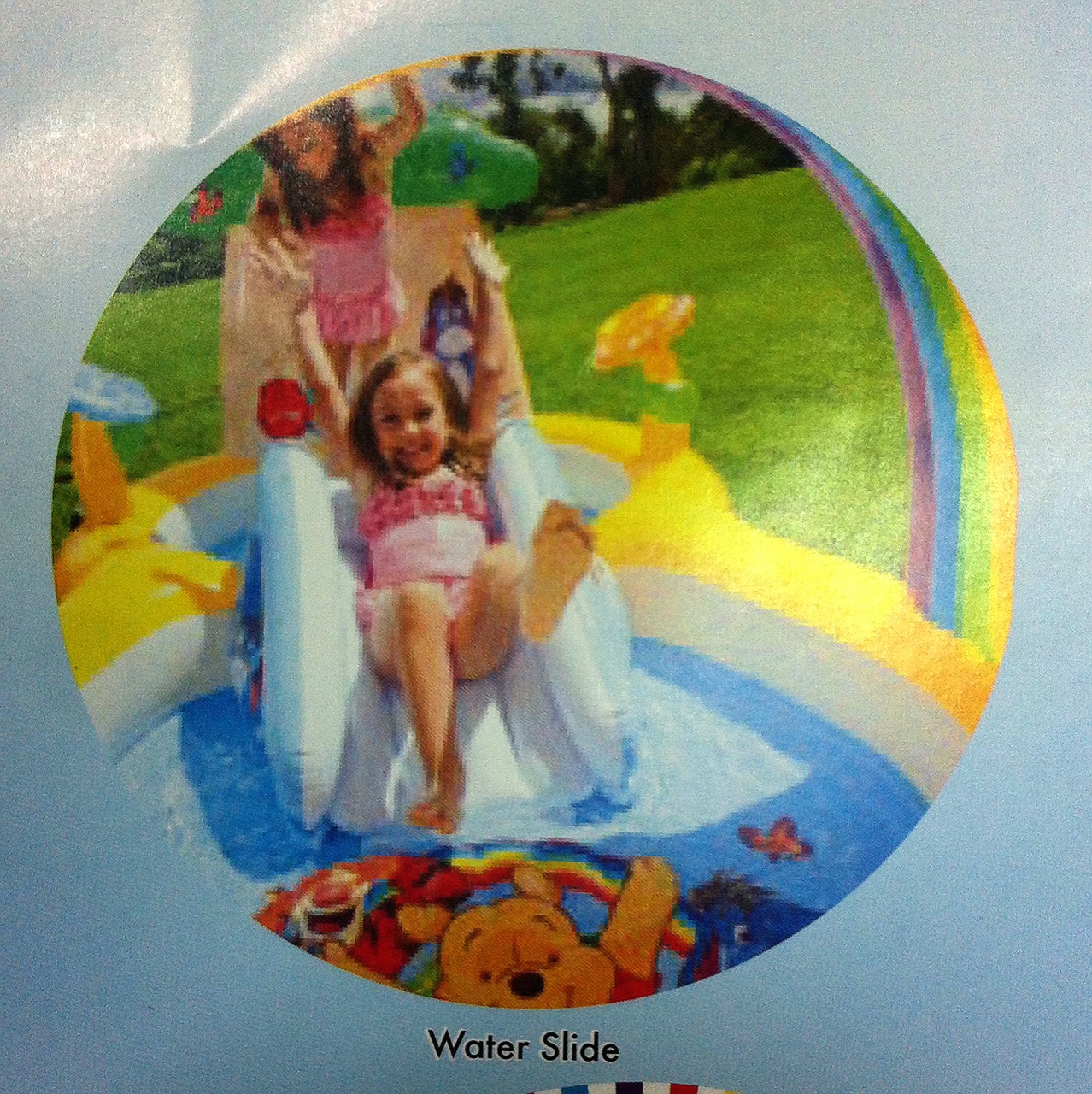 สวนน้ำเป่าลม พร้อมสไลเดอร์ วินนี่เดอะพูห์และเพื่อน