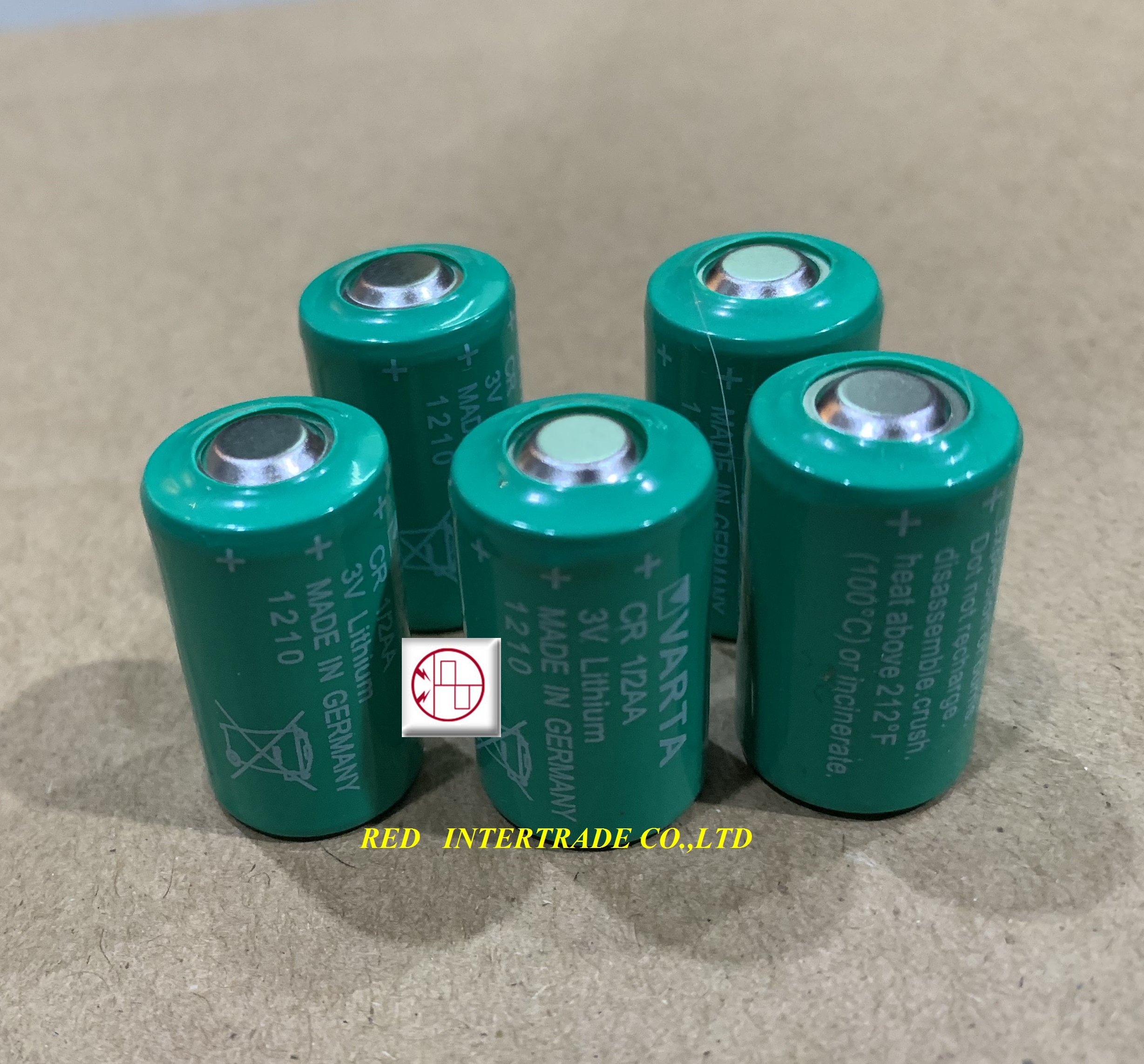 VARTA CR 1/2AA 3V LITHIUM MADE IN GERMANY ขายBATTERY