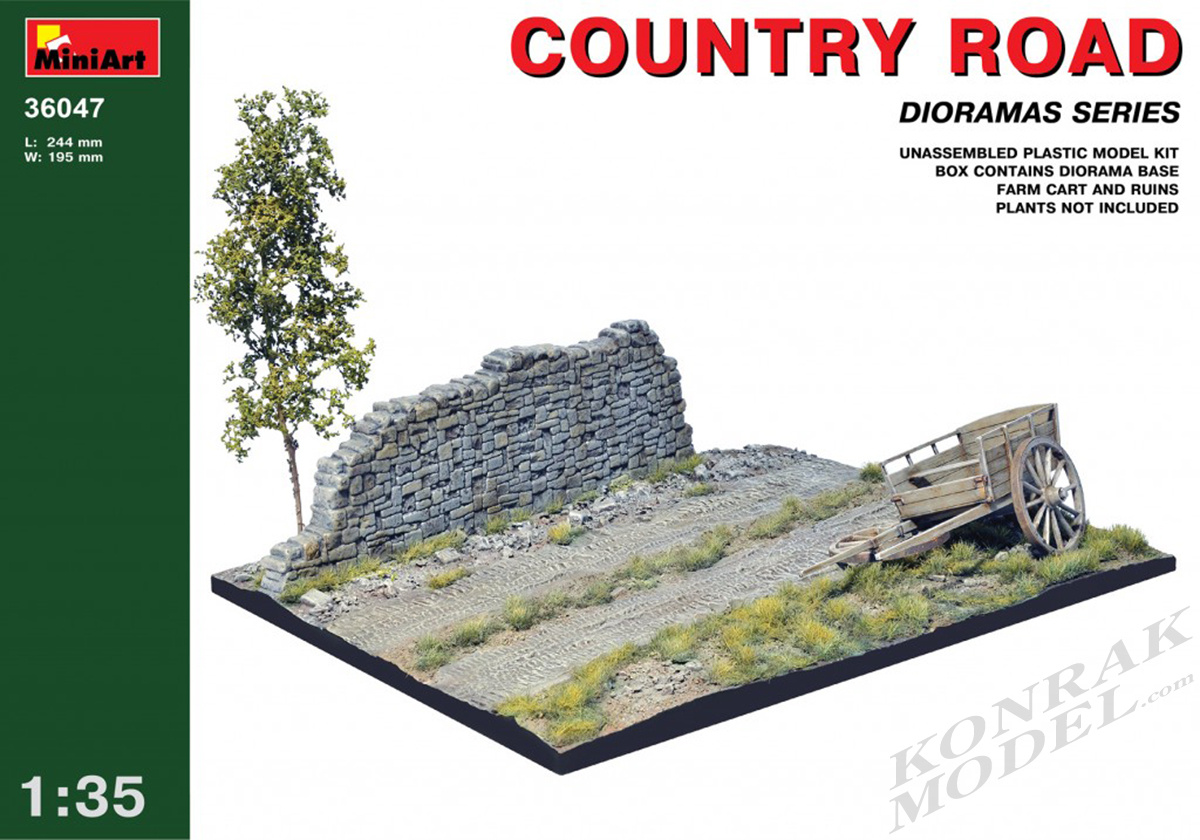 MI36047 COUNTRY ROAD 1/35