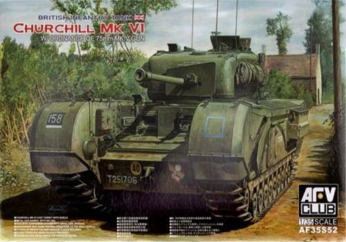 AF35S52 CHURCHILL MK.VI/75 mm.GUN 1/35