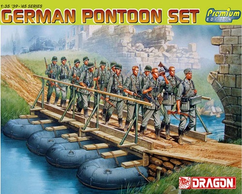 DRA6532 GERMAN PONTOON SET (PREMIUM) (1/35)