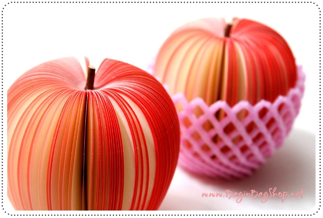 Memo Apple กระดาษโน๊ต รูปแอปเปิ้ล