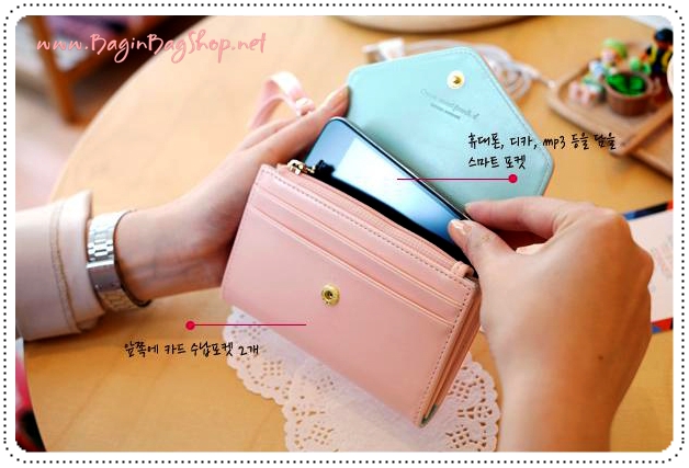 ลด 50% Crown Smart Pouch d กระเป๋าสตางค์ใส่สมาร์ทโฟน