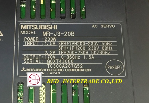 MR-J3-20B SERVO MITSUBISHI ขายSERVO DRIVE