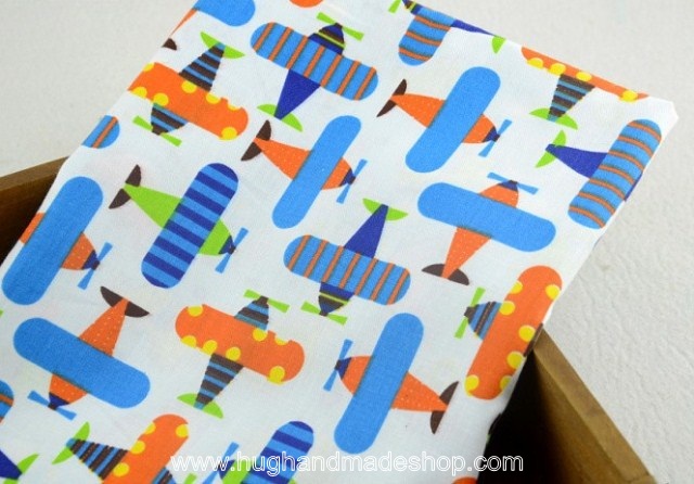 ผ้าคอตตอนลายเครื่องบิน