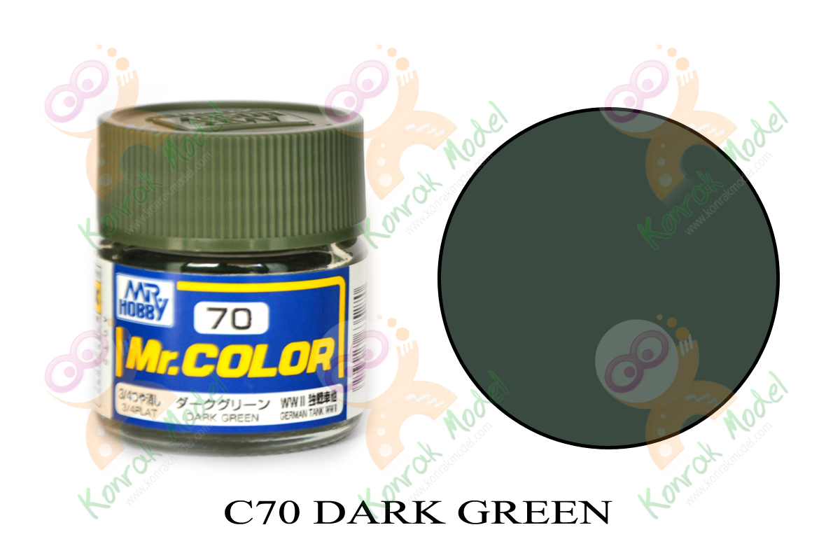 C70 Dark Green Flat