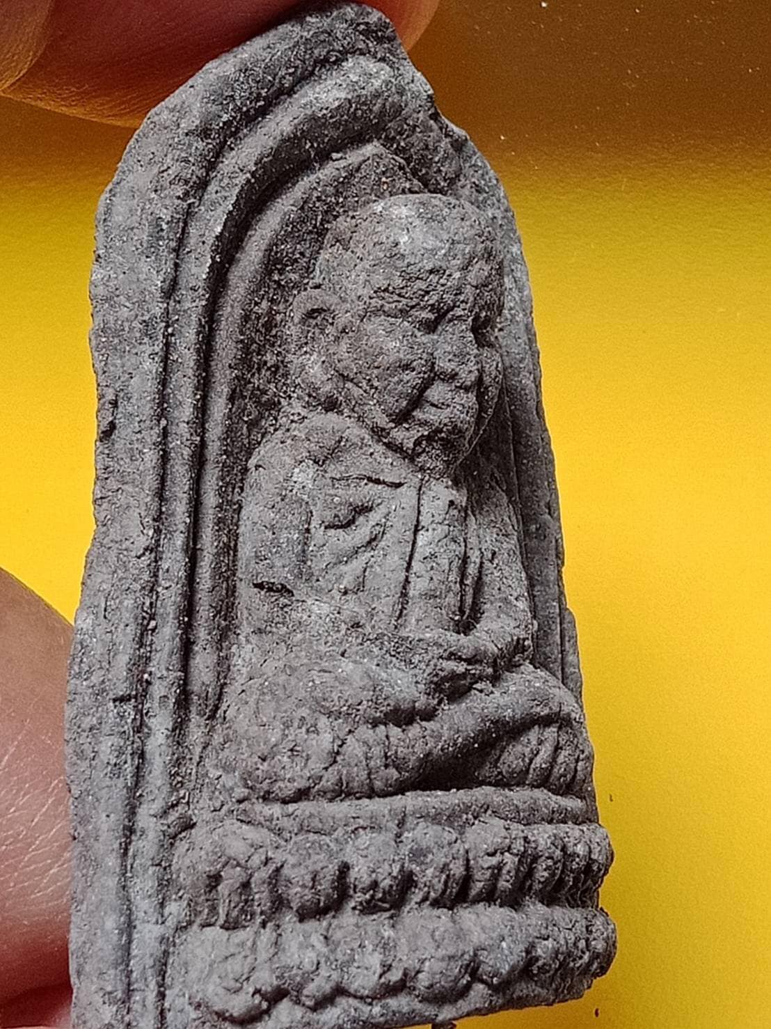 หลวงพ่อทวดพิมพ์ห้าเหลี่ยมจัมโบ้ พระอาจารย์พล วัดนาประดู่ รุ่นแรกปี 39 ผสมมวลสารรุ่นแรก 2497 ปี 2539