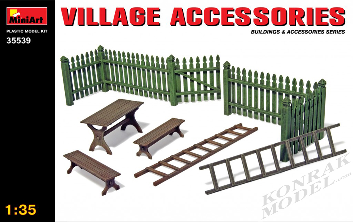 MI35539 VILLAGE ACCESSORIES 1/35