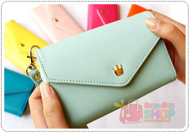 ลด 50% Crown Smart Pouch K กระเป๋าสตางค์ใส่สมาร์ทโฟน