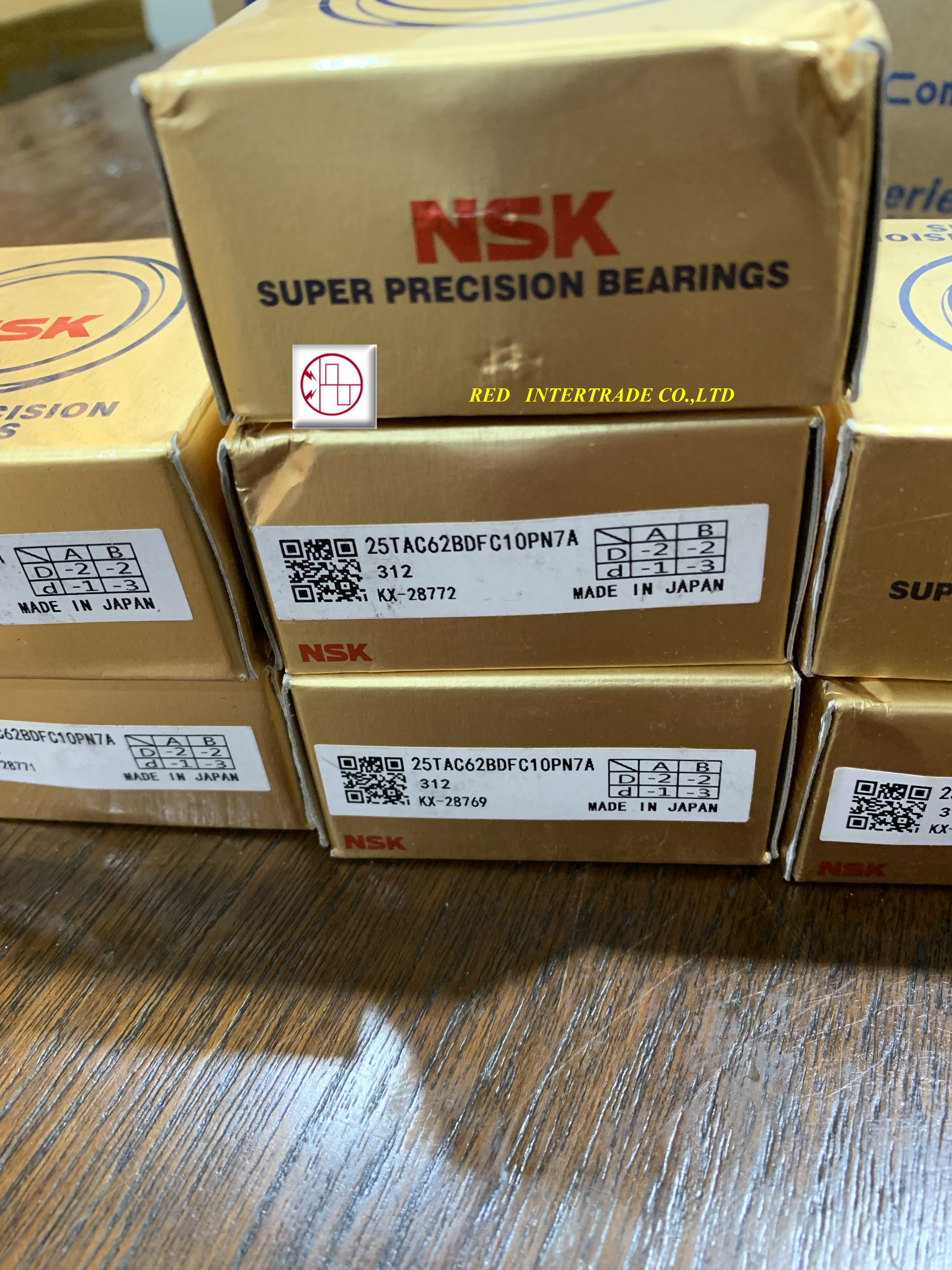 NSK 25TAC62BDFC10PN7A BEARINGS ขาย จำหน่าย