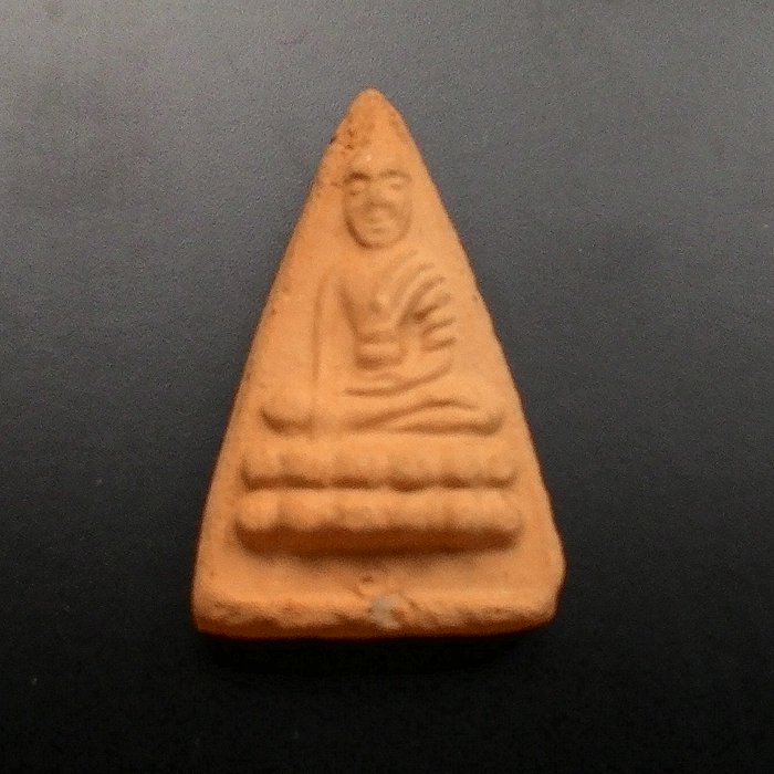 พระพุทธโธน้อย คุณแม่บุญเรือน วัดอาวุธวิกสิตาราม ปี 2511 พร้อมถุงดำ หายาก