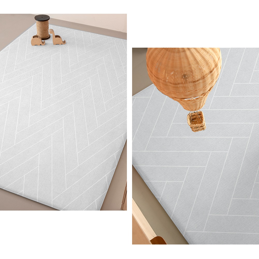 แผ่นรองคลาน PARKLON LaPure Soft Mat ลาย On The Road มีลายทั้ง 2 ด้าน ขนาด 140x235x1.5cm