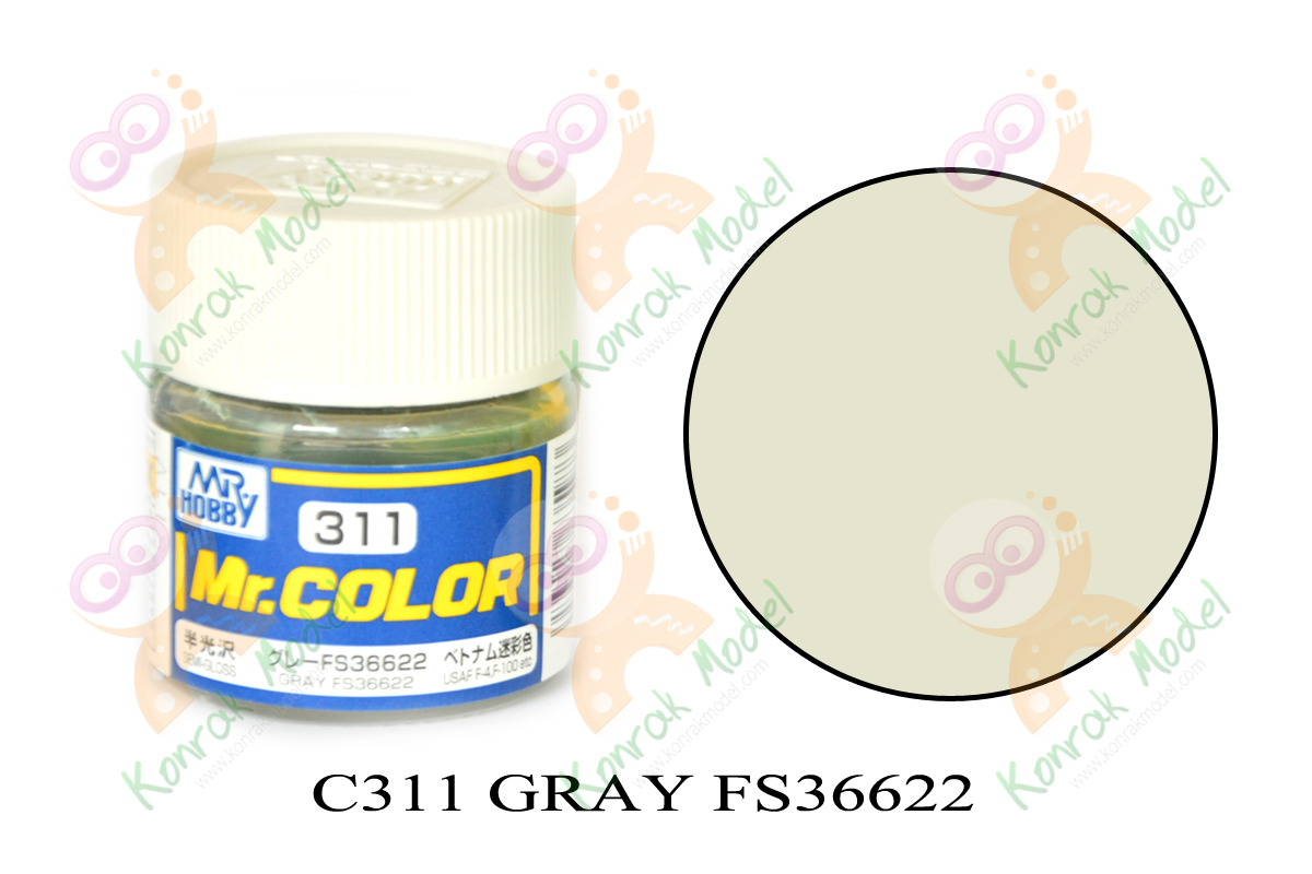 C311 Gray FS-36622 Semi-Gloss 10ml