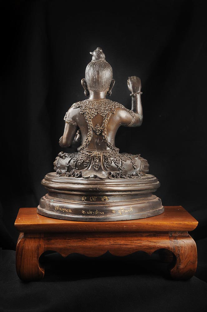 กุมารทองเพชรพรหมคุณ หลวงปู่หงษ์ ขนาดบูชา 5 นิ้ว บรรจุ มวลสาร วัตถุมงคล เต็มสูตร สุสานทุ่งมน อ.ปราสาท จ.สุรินทร์