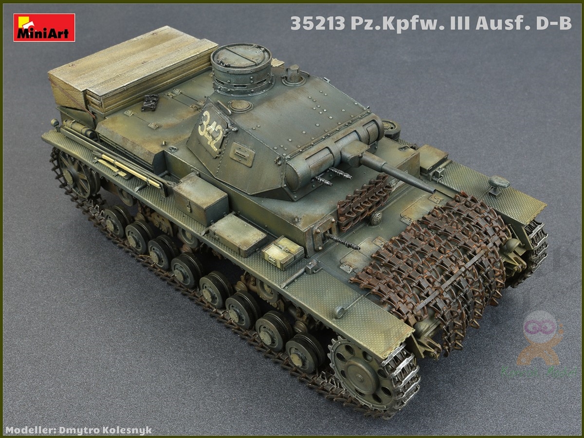 MI35213 Pz.Kpfw.III Ausf. D/B 1/35